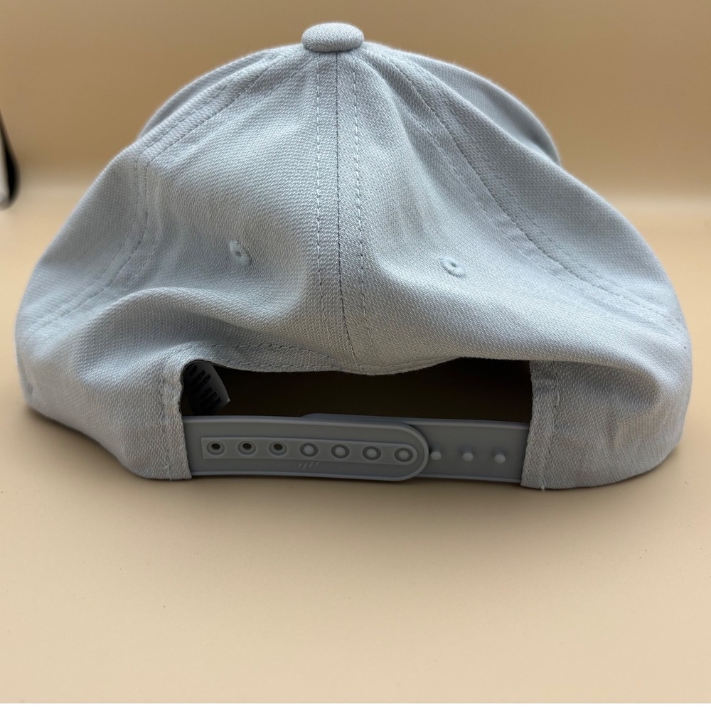 TravisMathew Solid Cap Light Grey Heather Parady Flexfit 110 Hat TM1MY391 - Picture 3 of 7
